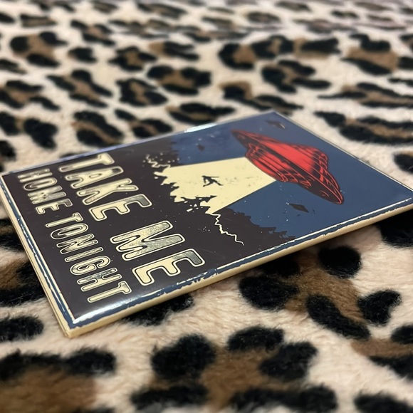 Take Me Home Tonight 👽Fridge Magnet UFO Alien X-Files Spaceship Area 51 Roswell - Picture 11 of 11